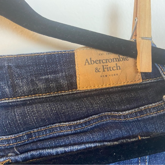 Abercrombie & Fitch Dark Blue Boot Cut Jeans - Picture 4 of 4